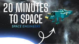 Can I Get To Space In 20 Minutes - Space Engineers