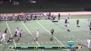CATHOLIC UNIVERSITY'S LUCAS MORELY - GEICO PLAY OF THE YEAR NOMINEE