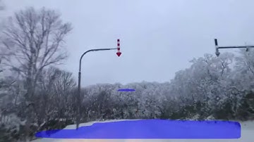segmentation of obstacle free region on snow road | initial