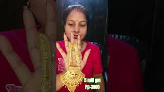 5 mili gm gold polish Rani haar premium quality #trending #youtubeshorts #viral #shorts #viralvideo