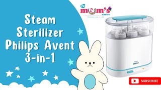 Steam Sterilizer  Philips Avent 3-in-1 Electric Steam Sterilizer 