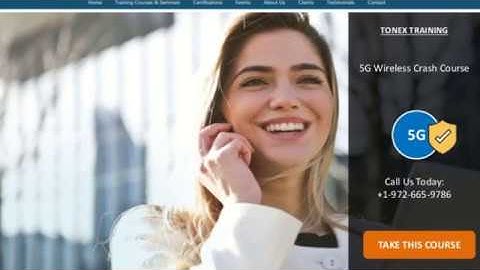 Most Popular 5G Wireless Crash Course 2019 - 2020 | Tonex.Com