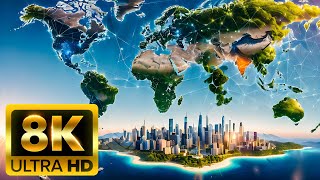 8K VIDEO ULTRA HD [60FPS]  DISCOVER: Beautiful Landmarks Around The World