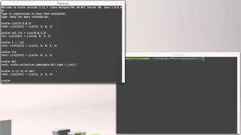 List Basics (in Scala)