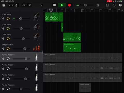 【GarageBand】ガレバン初心者🔰が嵐のカイトを作ってみた【耳コピ】