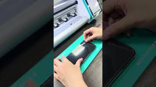 TUOLI cutting machine perfectly cuts UV HD screen protectors for almost all phone models