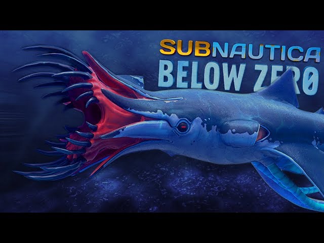 OUR FIRST LOOK AT THE SQUIDSHARK... IT'S TERRIFYING | Subnautica Below Zero News