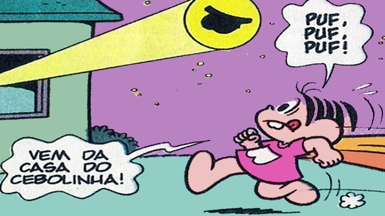 A mônica é uma super heróina, a super dentão! | Gibináticos