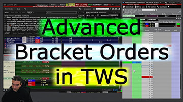 How to use Adjustable Stop and Scale Target Orders in TWS