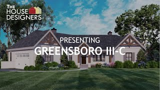 Country Craftsman Ranch Plan 3D Tour: Greensboro III-C | THD-4421
