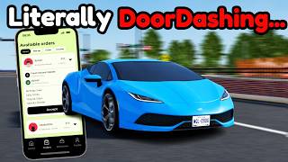 Becoming A DOORDASH Driver In Roblox Rensselaer County..