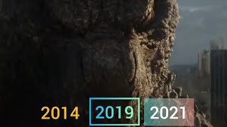 Godzilla front 2014 - 2019 - 2021