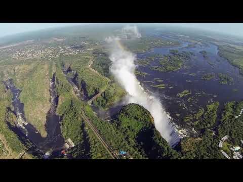 Featured image for the guide to Grown-up Travel Adventure: Victoria Falls Helicopter "Flight of Angels" in Zimbabwe by Andy Higgs