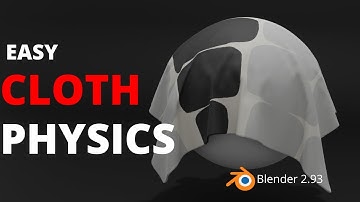 Beginner Blender Tutorial - Cloth Simulation | Blender 2.9