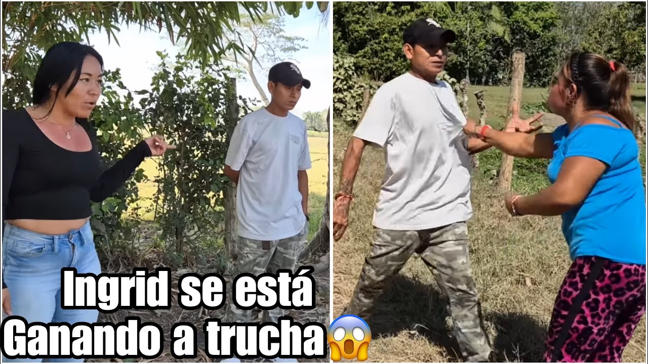 Trucha se cansó de rogar a Chentia se fue con Ingrid/chentia echaba fuego de enojada