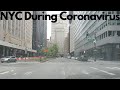 FIRST Look NYC Manhattan during Quarantine - Drive through