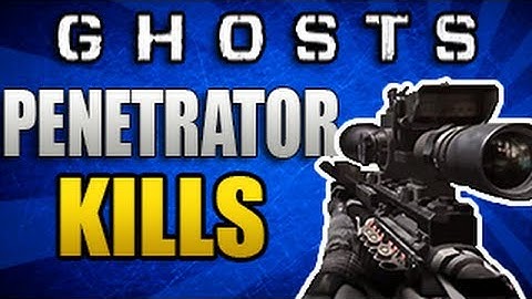 Call Of Duty: Ghosts - "How To Get Penetrator Kills Fast & Easy" - (Tips & Tricks)