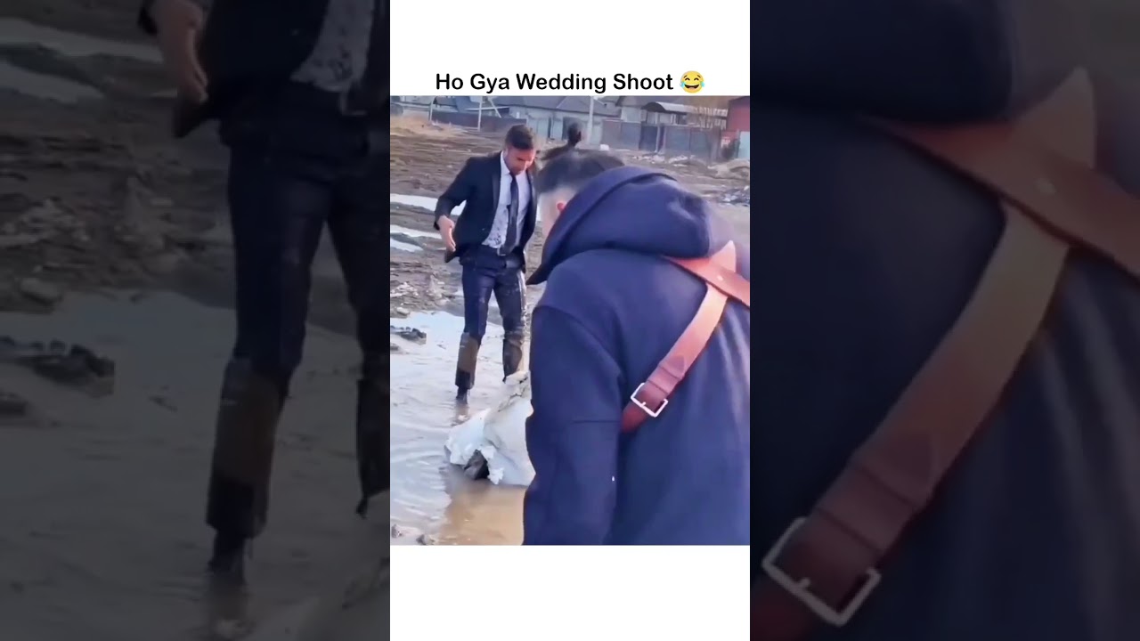 Pre wedding photo shoot troll 🤣😂