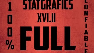 Instala Statgraphics VERSION XVI.II FULL 100% EFICAZ