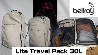 Travel backpack [bellroy] Lite Travel Pack 30L - YouTube