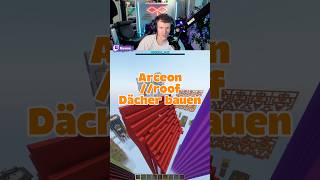 Arceon //roof 🏠 #minecraft #building