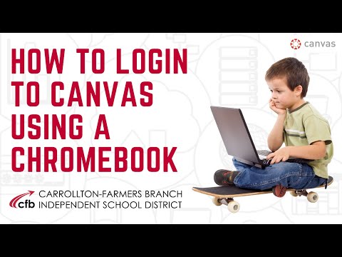 How to Login to Canvas Using a Chromebook