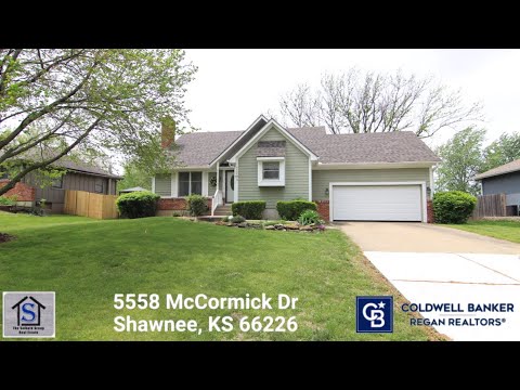 5558 McCormick Dr, Shawnee, KS home video tour