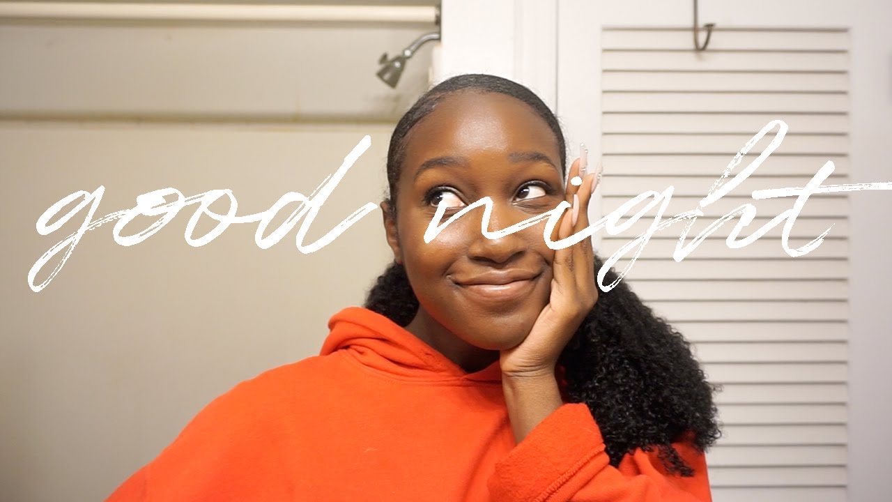 MY NIGHTTIME SKINCARE ROUTINE + how i wrap my sleek ponytail for bed