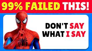 Avoid Saying the Same Thing as Me! 🤫😂 | Only 5% Can Reach the end (IMPOSSIBLE)🔥🎯