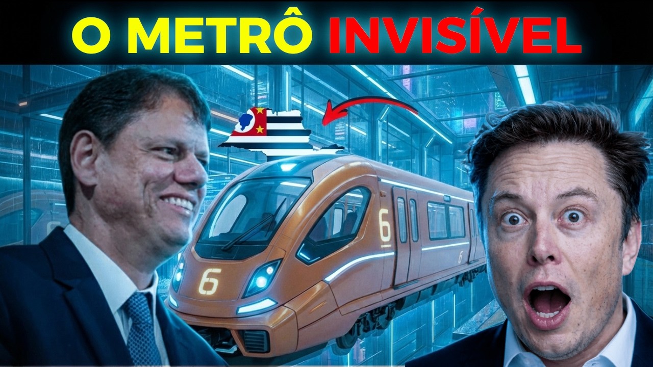 São Paulo: O METRÔ QUE NINGUÉM VIU Chegando em 2026!