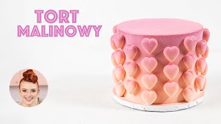 Robię Musowy TORT MALINOWY na swoje urodziny! Jak zrobić ZAMSZ? | SUGARLADY