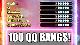 I Made 100 OVERPOWERED 6 Star QQ Bangs In Dragon Ball Xenoverse 2