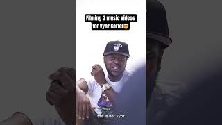Toronto Director films 2 Vybz Kartel music videos 🤯 #vybzkartel #torontorappers #dancehall