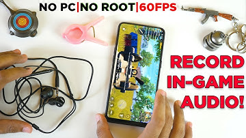 How to Record Internal Audio in Android, record In-game audio. NO ROOT NO PC