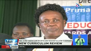 Education CS Magoha claims new curriculum solution to unemployment