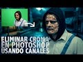 Quitar Croma en Photoshop Mezclando  Canales (PSD Box)