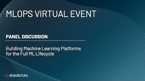 MLOps Experts Panel Discussion