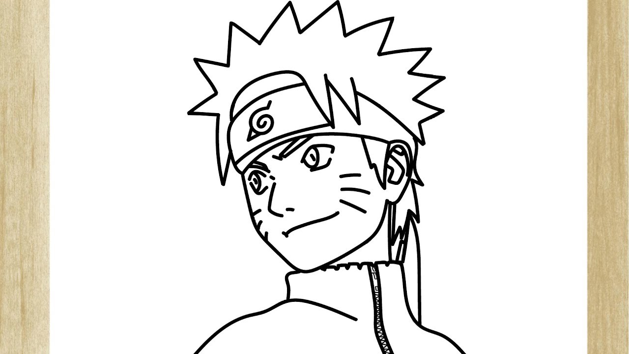 COMO DESENHAR NARUTO