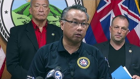 Maui emergency management director resigns citing health reasons amid fierce criticism