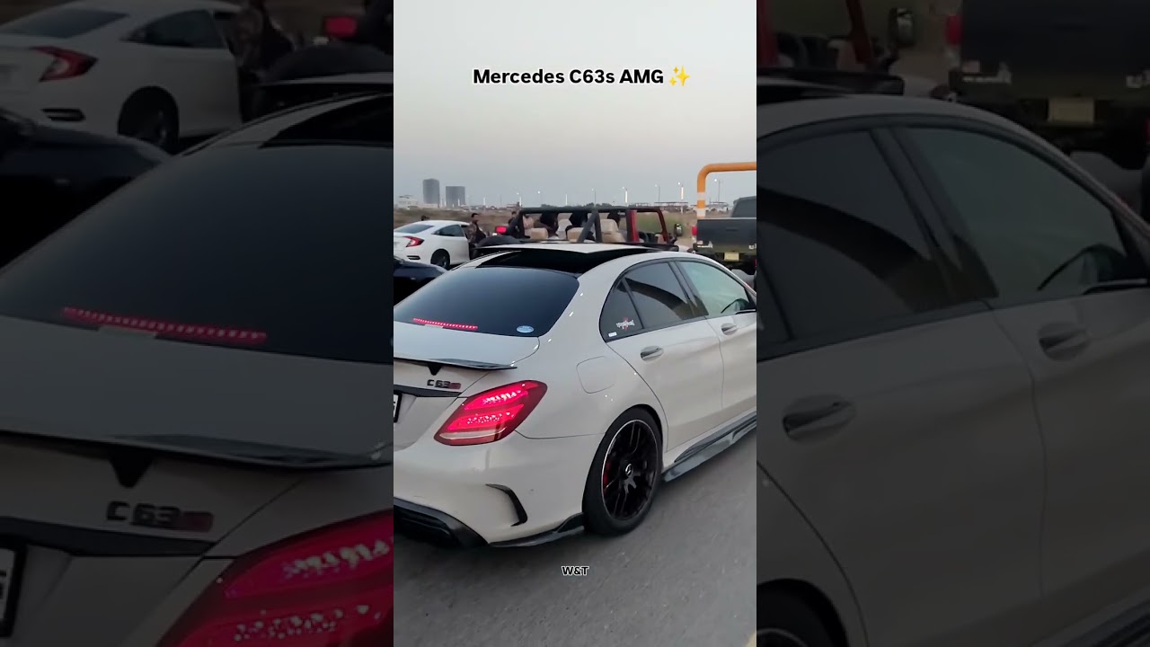 Mercedes C63s AMG ✨🇵🇰 ..