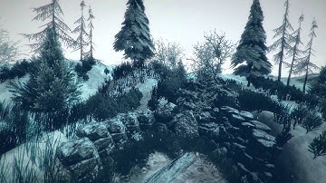 Winter Forest in Unity3d [My First Work]