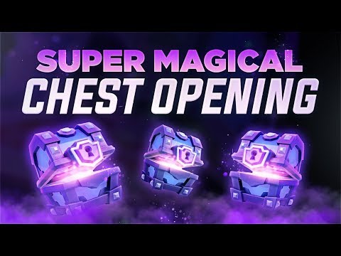 Clash Royale - super magical chest -  იქნება ლეჯენდარი?