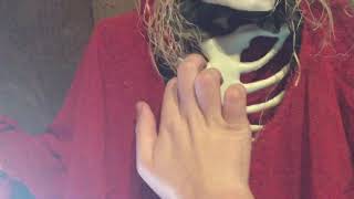 Animated Hanging Skeleton Pirate Halloween Prop Demo