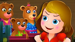 Goldilocks And The Three Bears Bedtime Story Stories For Children Fairy Tales For Kids