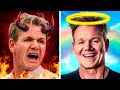 Meanest VS Nicest Gordon Ramsay Moments in Hell's Kitchen