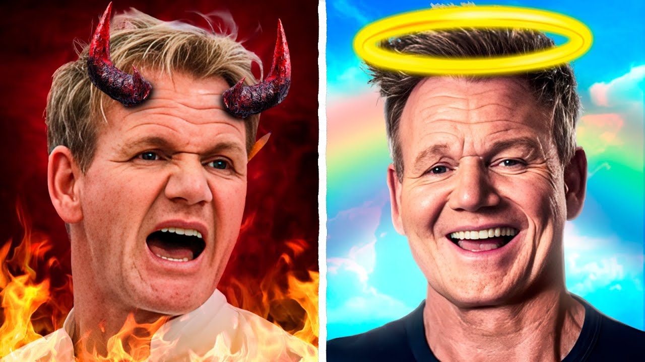 Meanest VS Nicest Gordon Ramsay Moments in Hell's Kitchen