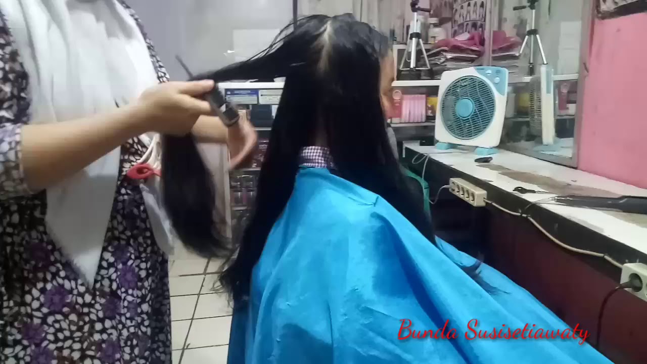 422 rambut  panjang  dipotong lurus  ala artis  Bun  YouTube