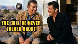 Famous Why John Wayne Chose Dean Martin Over Everyone — One Phone Call at Midnight Profile