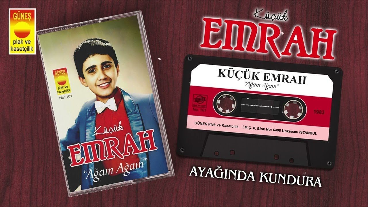 Küçük Emrah - Ayağında Kundura [Ağam Ağam 1983 © Güneş Plak]
