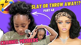 🤯😱Slay Or Throw Away 49! | ✨CHANNEL MEMBERS✨ | MARY K. BELLA